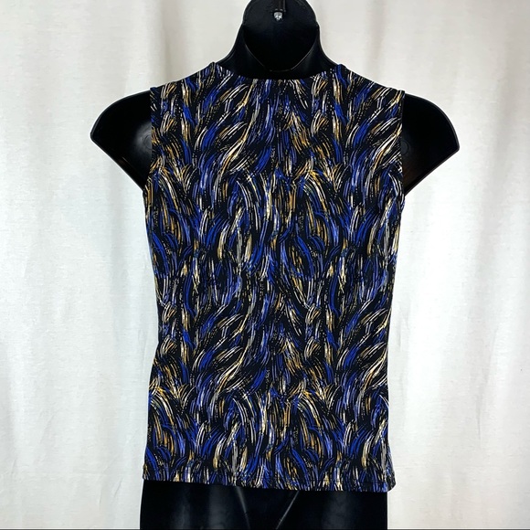 Roz & Ali Twist neck Tank Top , Size XL - Picture 3 of 5